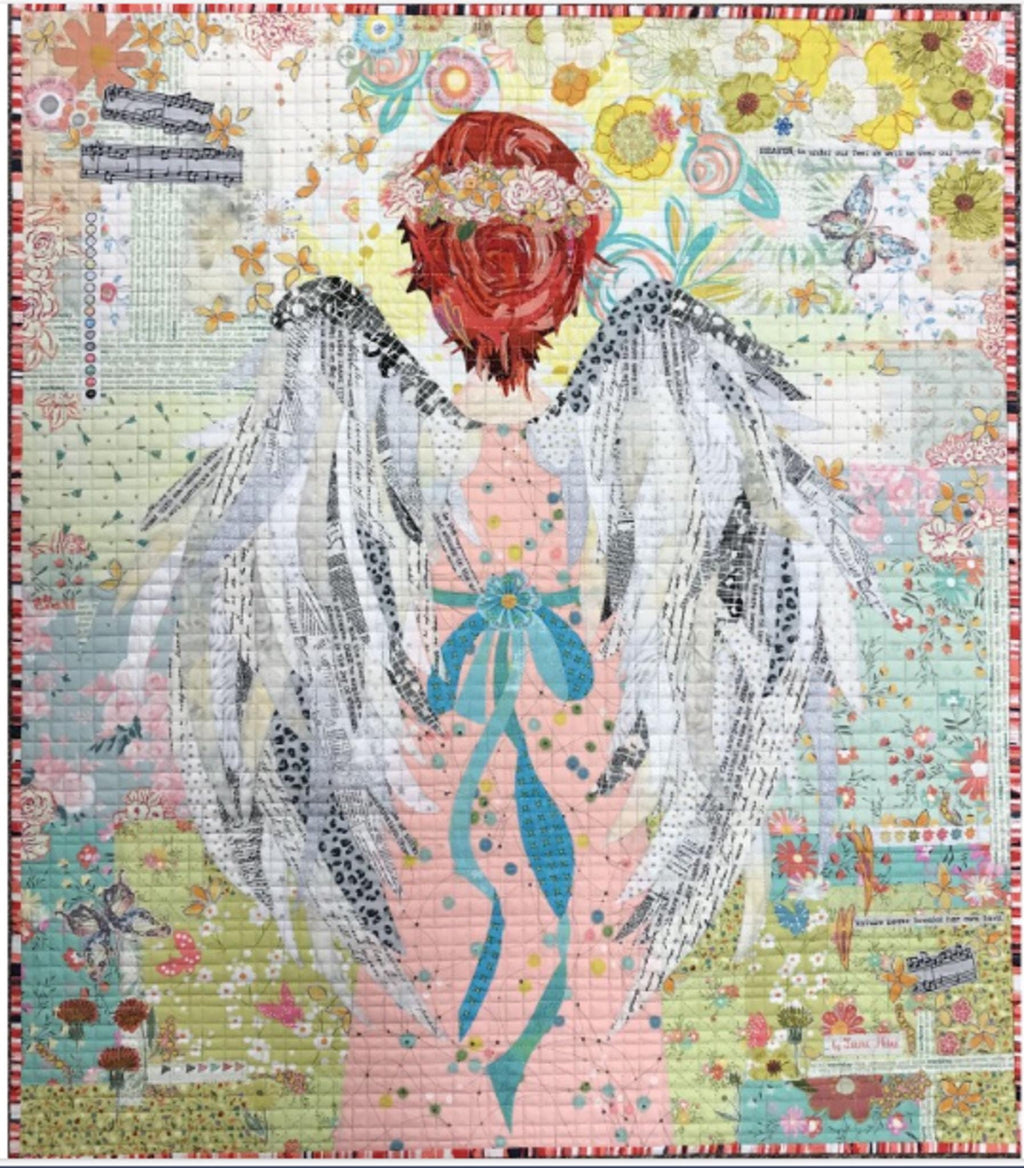 Noel Collage Quilt Pattern by Laura Heine (32" x 36")