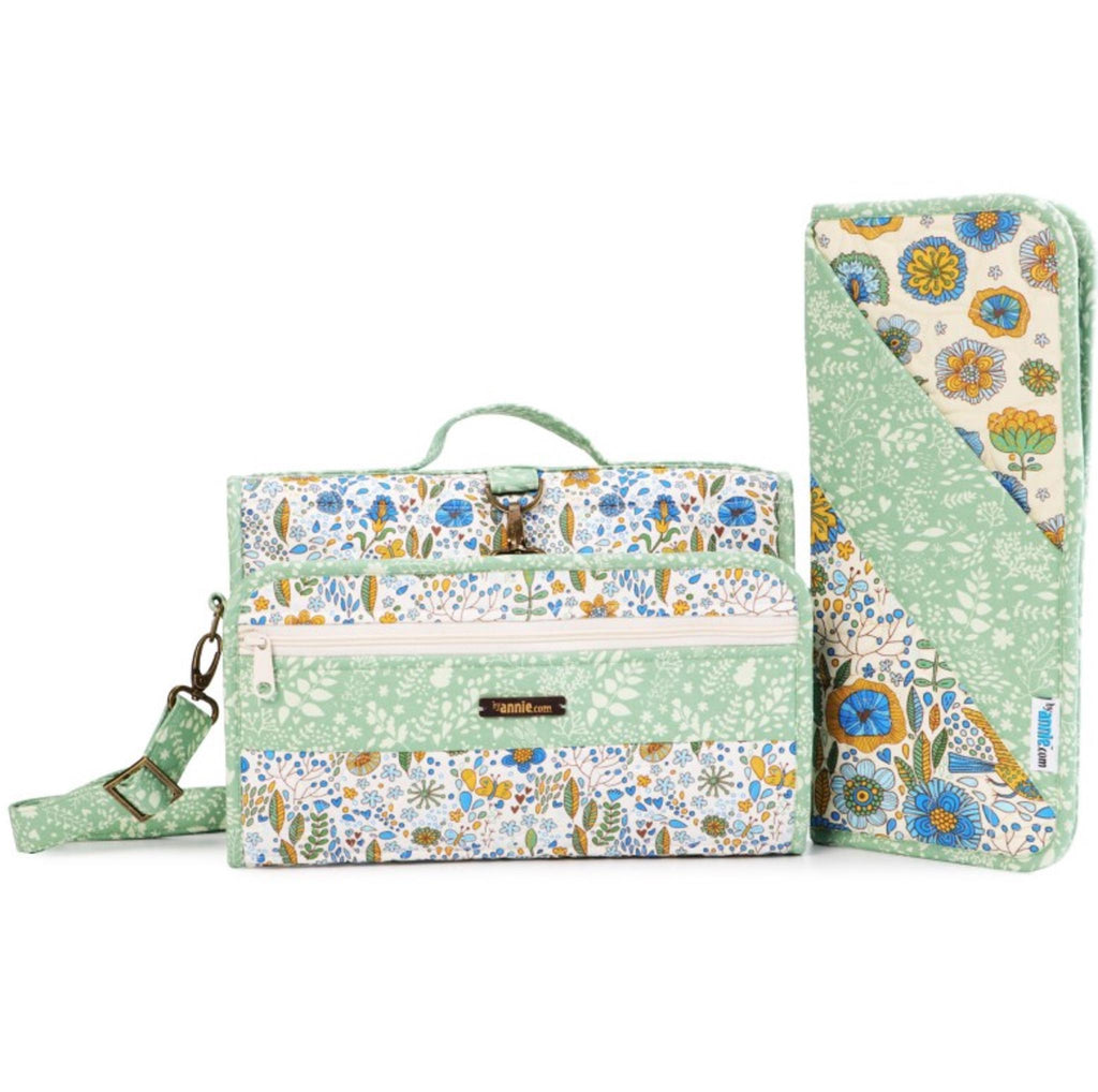 Travel Essentials Organizer Pattern: Fold-Up Design & Hot Tools Sleeve