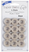 Super Bobs Cotton L-Style Bobbin from Superior Threads - 12 Count, 70 yards each