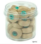 Magna-Quilt Cotton L-Style Bobbin from Filtec - 20 Count, 74 yards each