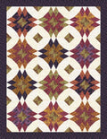 Enchanted Stars Quilt Pattern by Tiffany Hayes - 82" x 106"