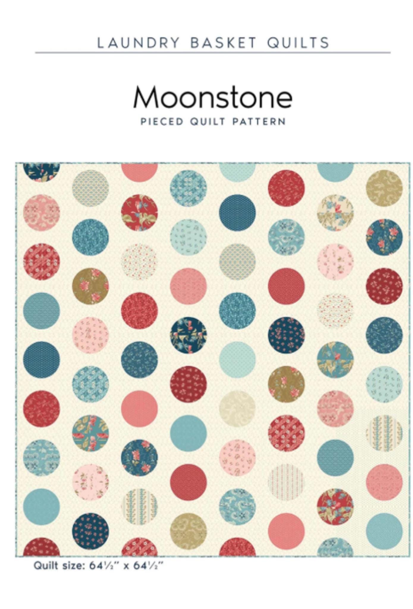 Moonstone Quilt Pattern by Edyta Sitar - 64.5" x 64.5"