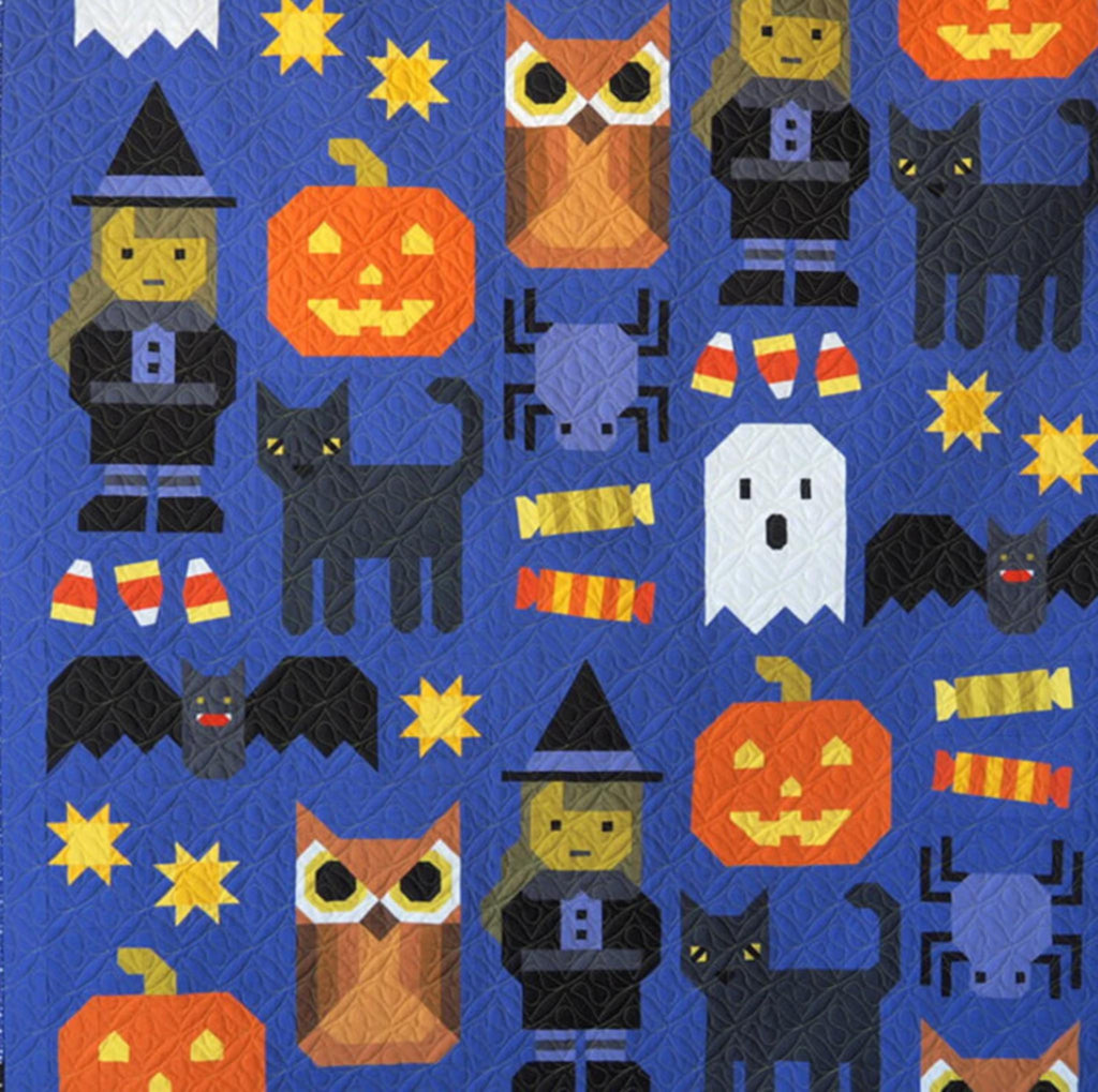 Happy Halloween Quilt Pattern by Elizabeth Hartman: Two Sizes