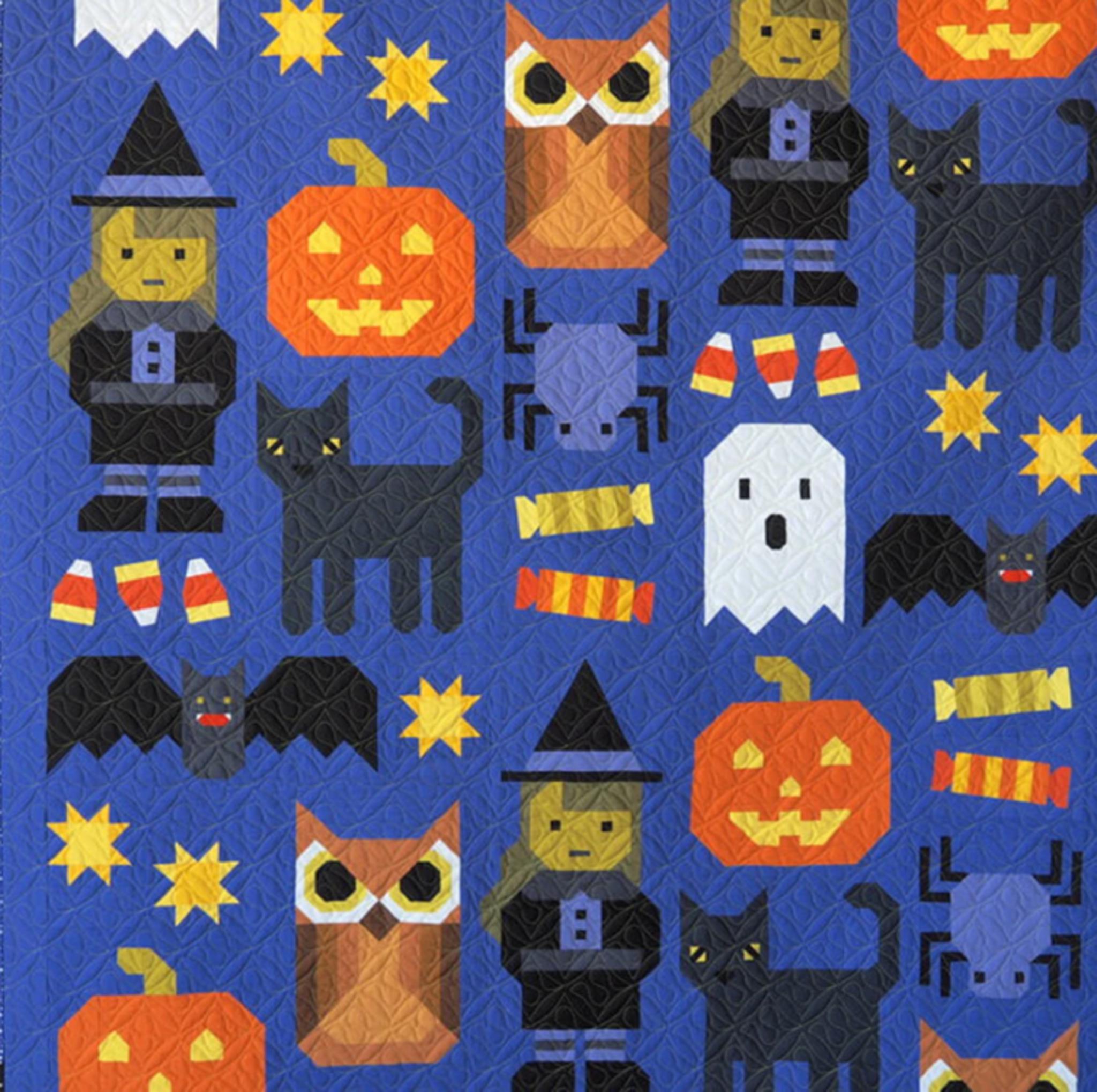 Happy Halloween Quilt Pattern by Elizabeth Hartman: Two Sizes
