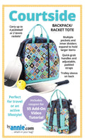 Courtside Racket Backpack Tote Pattern - byAnnie.com