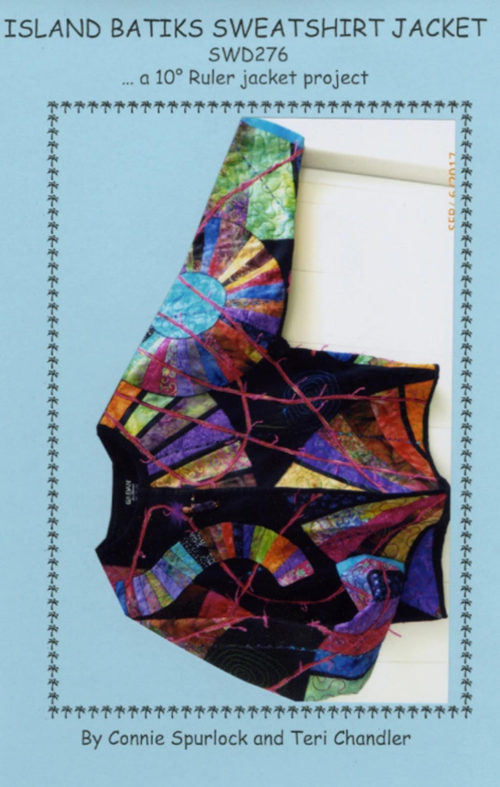Island Batiks Sweatshirt jacket Pattern by Sew Wonderful Dreams