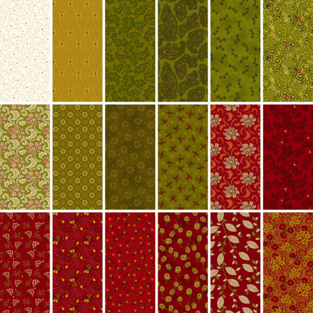 Baubles & Balsam Layer Cake from Kim Diehl, 42 pieces 10 inch square
