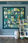 Backslash Quilt Pattern by Robin Pickens - 3 sizes; Layer Cake friendly