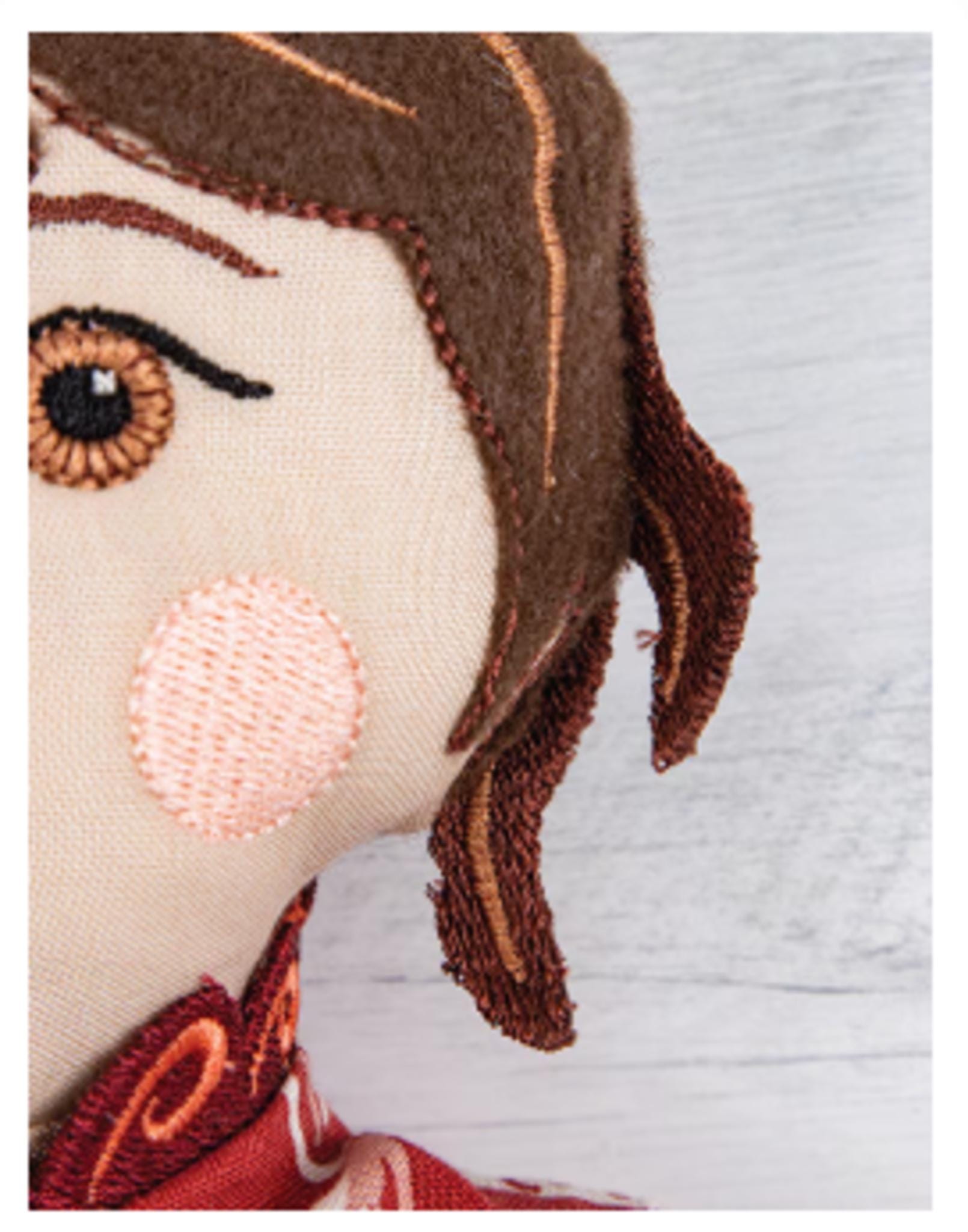 Jane Austen Ladies & Gents Dolls - Machine Embroidery USB from Riley Blake