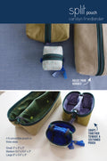Split Pouch Pattern by Carolyn Friedlander