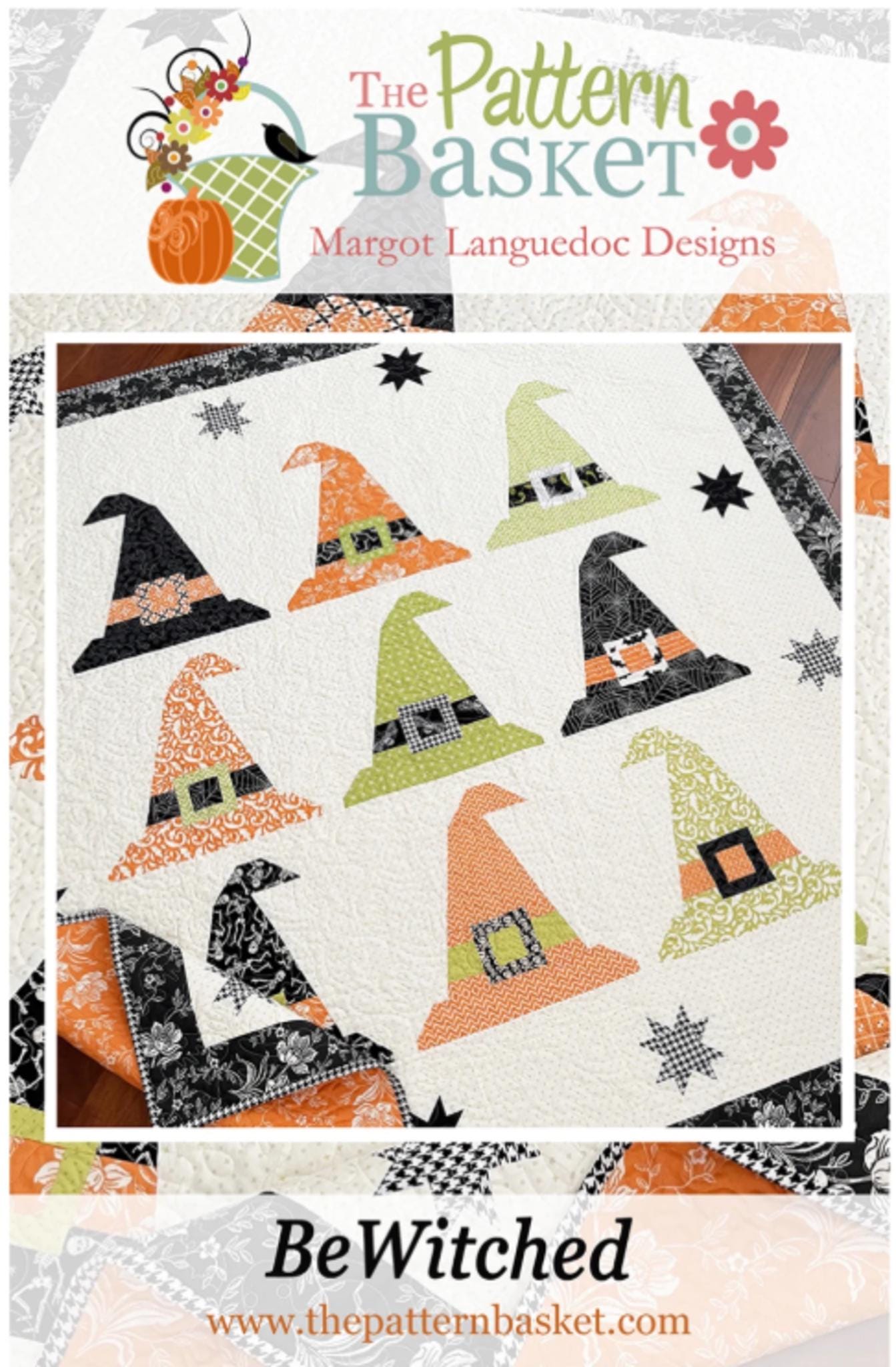 BeWitched Quilt Pattern by Margot Languedoc Designs - 61" x 61.75