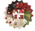 Naughty or Nice Fat Quarter Bundle: 18 Fabric Quarters from Riley Blake