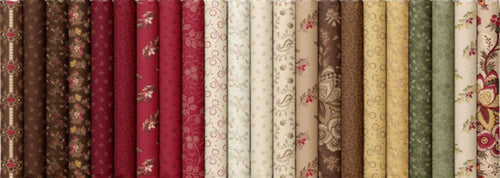 Arabella, 10 inch layer cake from Marcus Fabrics, designed by Carrie Quinn and Katie Soldberg, 42 Pcs