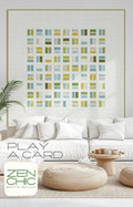 Play a Card Quilt Pattern by Brigitte Heitland - 87" x 87"