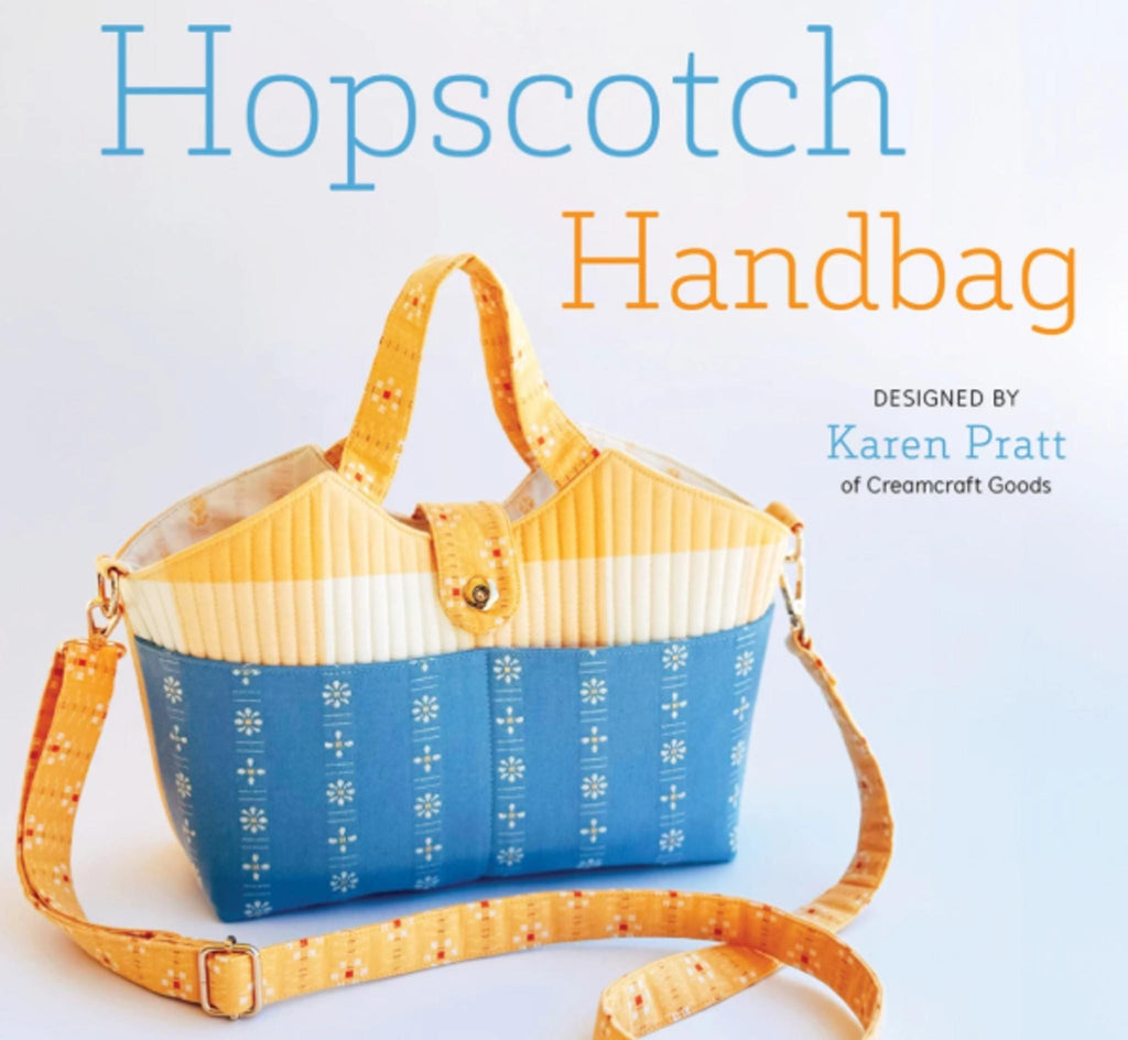 Hopscotch Handbag Kit from Zakka Workshop, designed by Karen Pratt