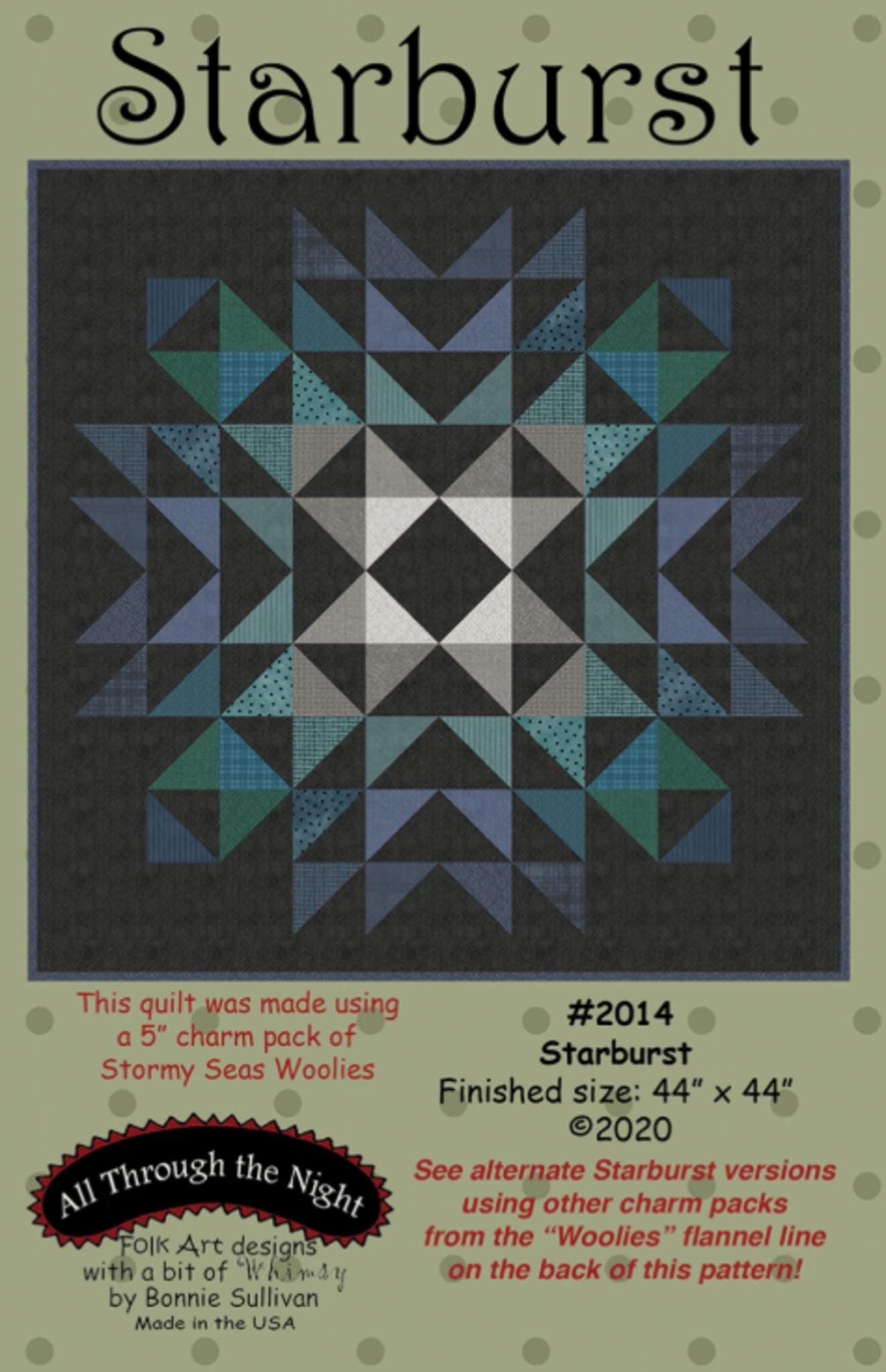 Starburst Quilt Pattern by Bonnie Sullivan