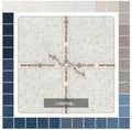Patchwork Blue Layer Cake 10" squares from Maywood Studios - includes duplicates 42pcs