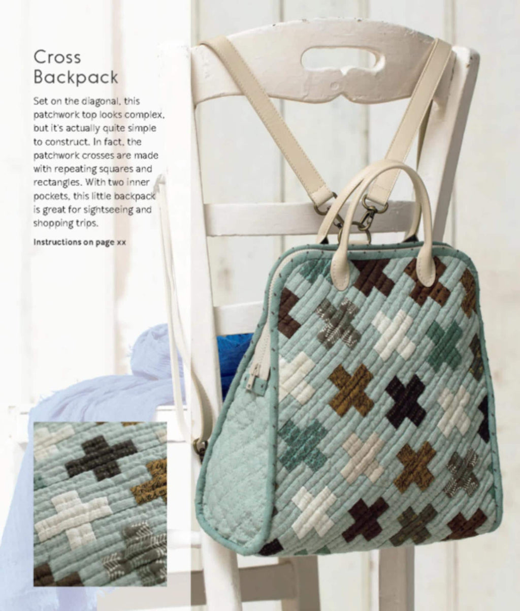Sew Beautiful Quilted Bags by Akemi Shibata - Japanese Quilted Bag designs