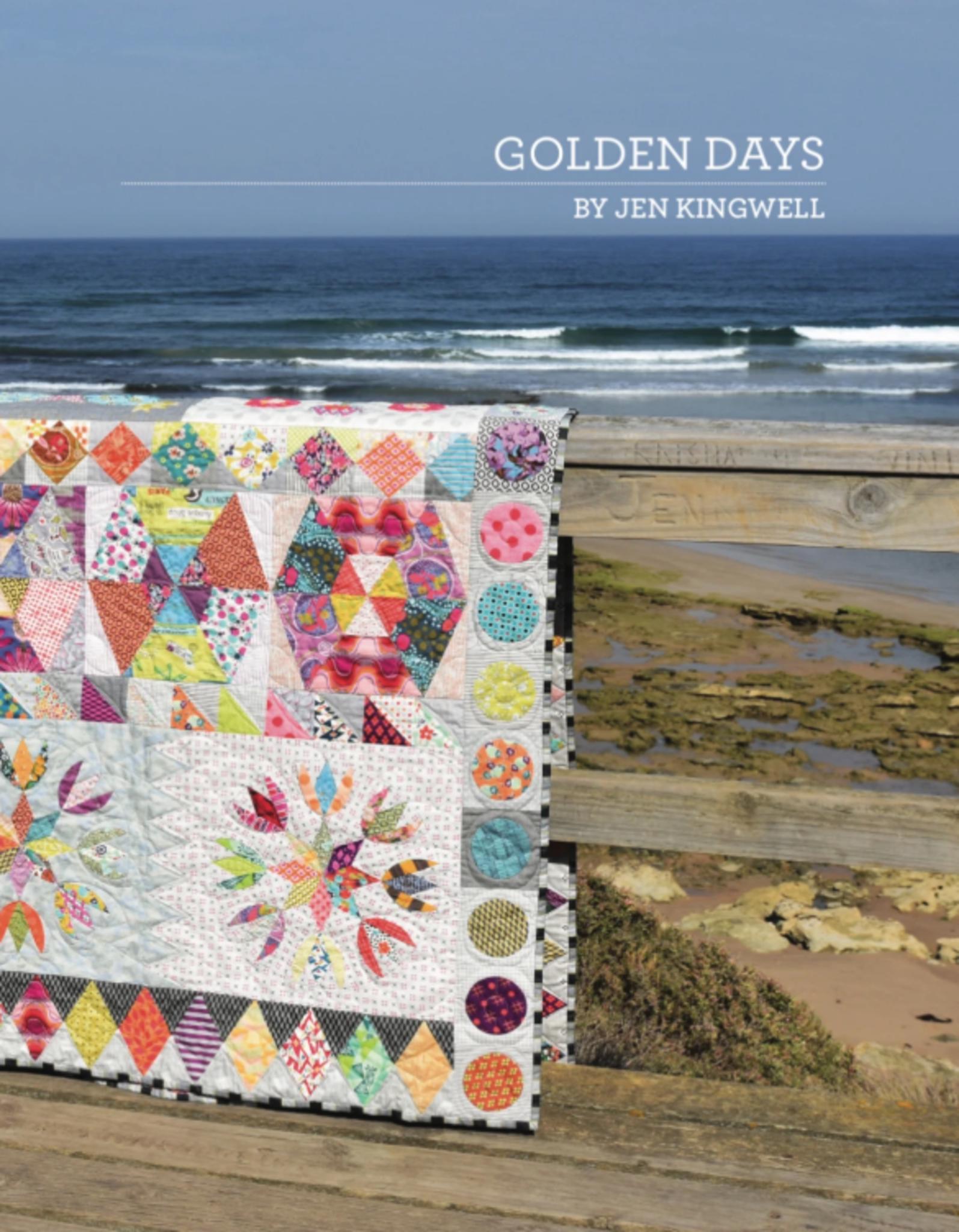Golden Days Pattern Booklet by Jen Kingwell - features several layouts