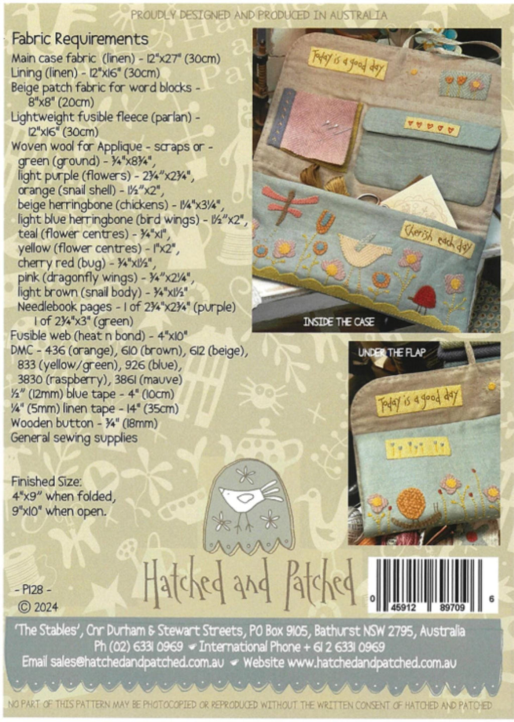 Cherish Each Day by Anni Downs from Hatched and Patched