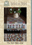 Tiny Town Table runner by Anni Downs from Hatched and Patched