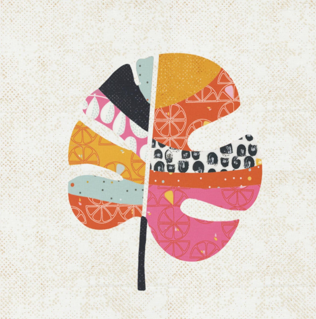 Petal Pop Pattern by Brigitte Heitland - 12 x 16 for pillows, bags, wall art