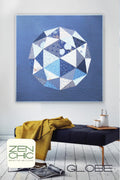 Globe Quilt Pattern by Brigitte Heitland of Zen Chic - 41 x 41