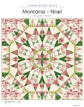 Montana - Noel Quilt Pattern: Pieced Design 60.5 x 60.5