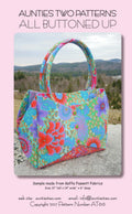 All Buttoned Up Bag Pattern by Aunties Two Patterns