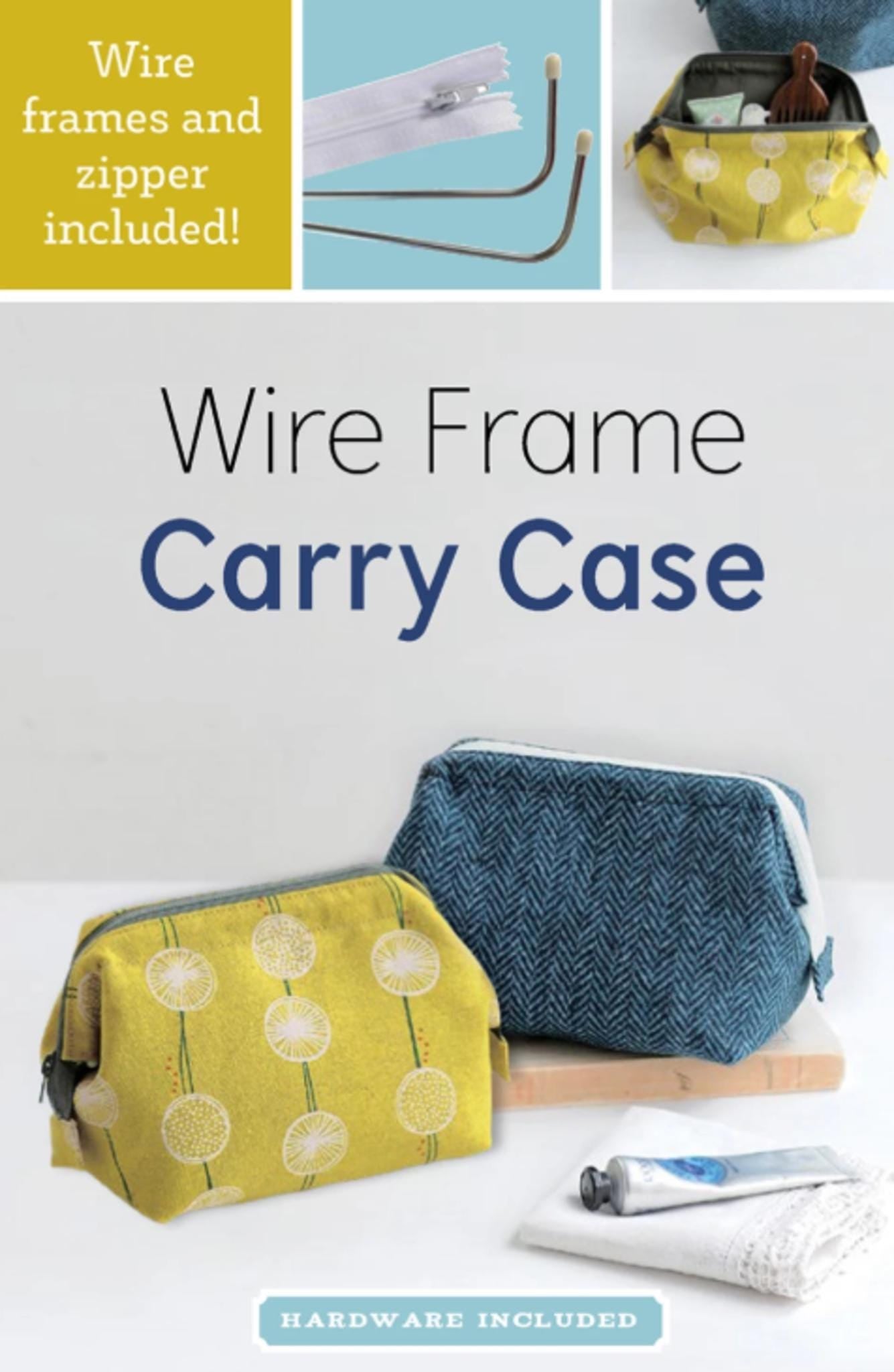 Wire Frame Carry Case from Zakka workshop - includes wire frame and zipper