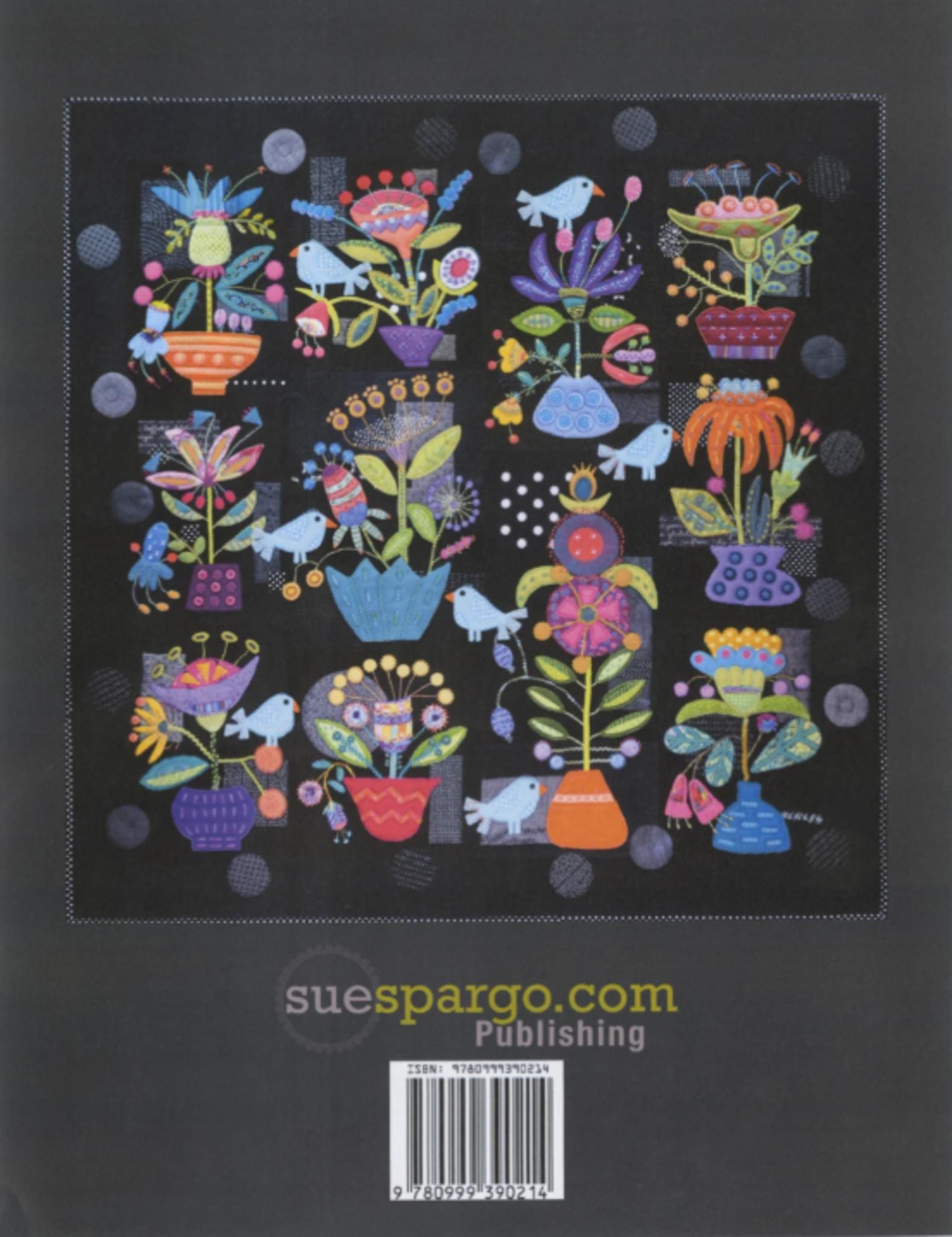 Fresh Cut Quilt Book by Sue Spargo Folk-Art Quilts.