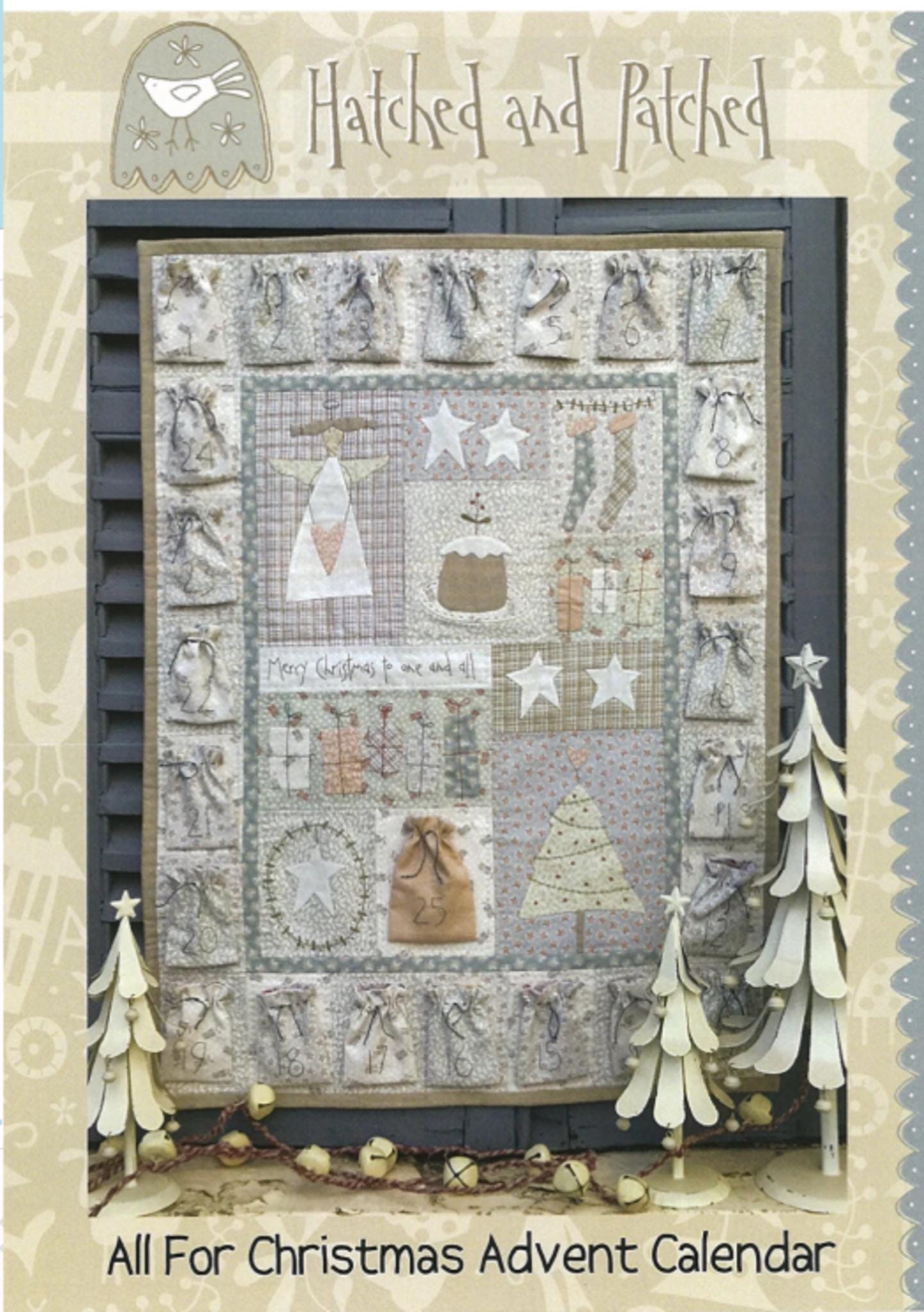 All for Christmas Advent Calendar by Anni Downs from Hatched and Patched