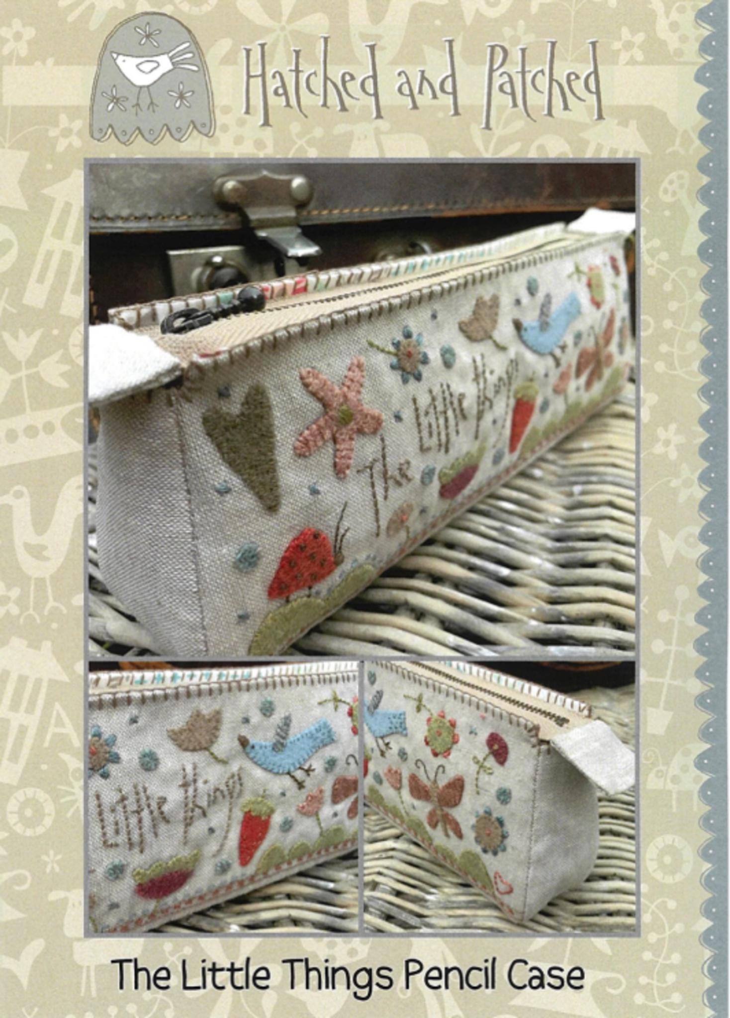 The Little Things Pencil Case by Anni Downs from Hatched and Patched