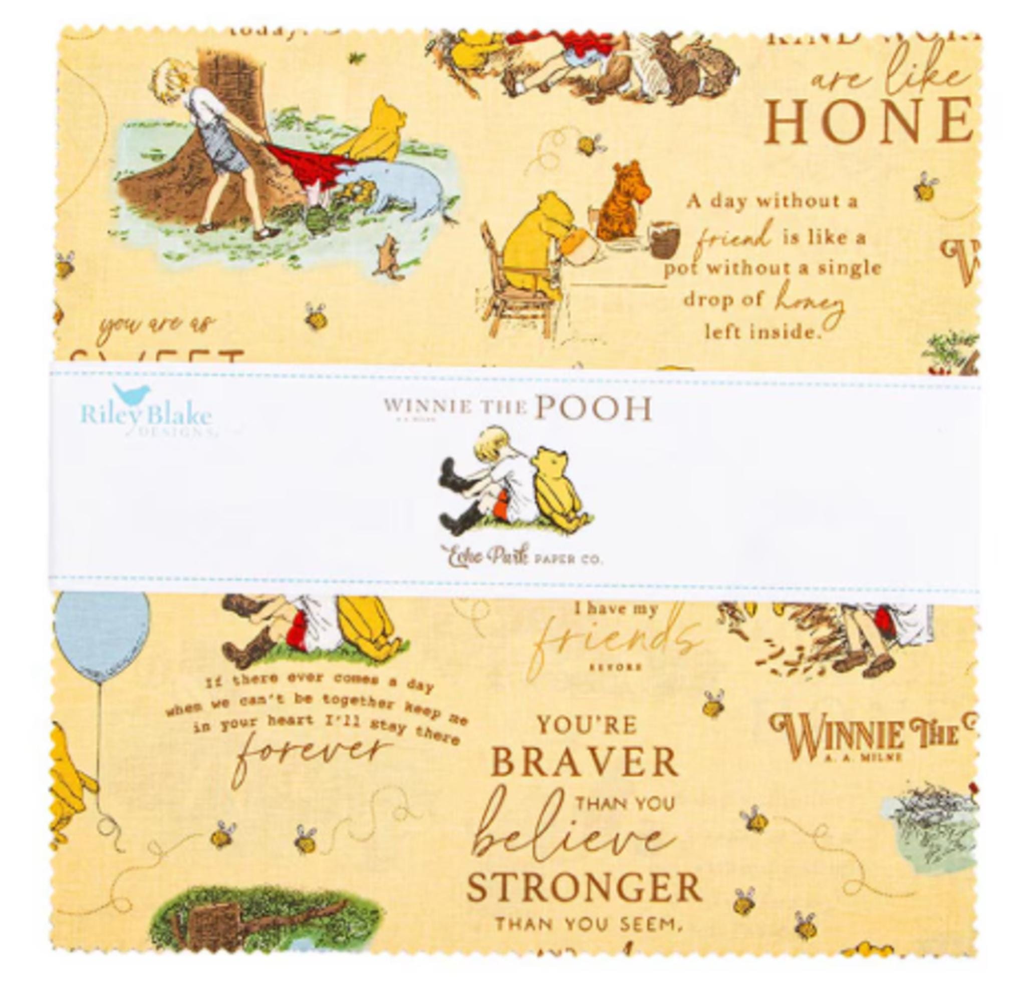 Winnie the Pooh Panel Quilt Kit "Sweet As Honey"