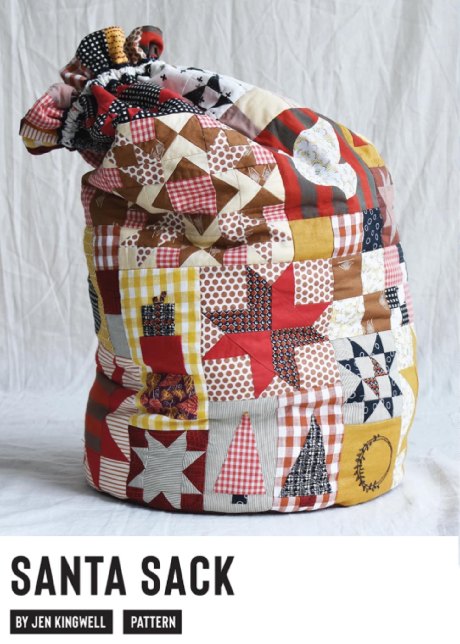 Santa Sack Pattern by Jen Kingwell