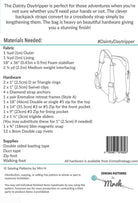 The Dainty Daytripper Sewing Pattern from Sewing Patterns by Mrs H