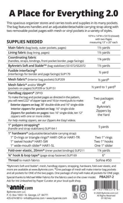 A Place for Everything 2.0