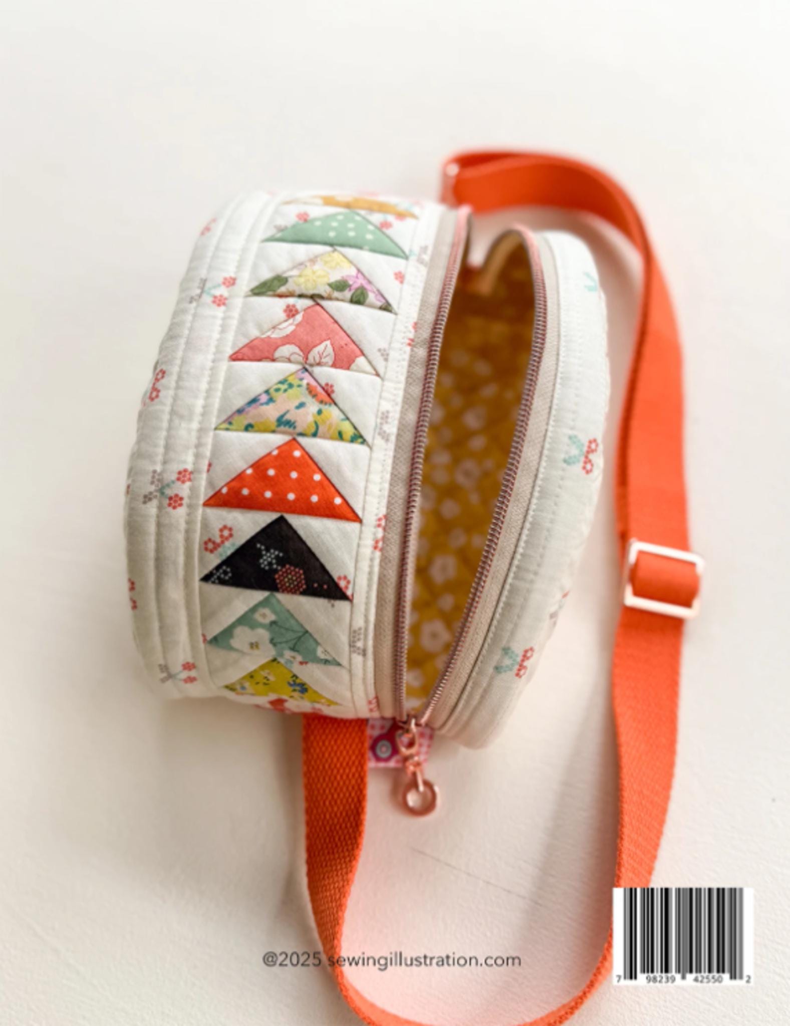Flying Geese Belt Bag Pattern by Minki Kim
