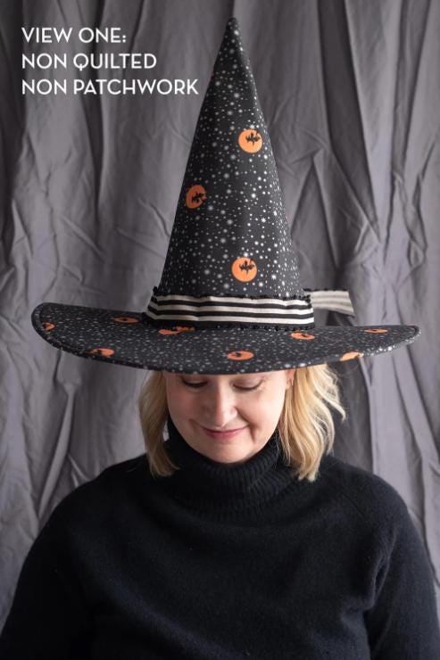 Spellbound Quilted Witch Hat Pattern