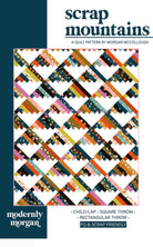 Scrap Mountains Quilt Pattern from Modernly Morgan - included 3 sizes