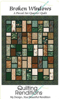 Broken Windows Quilt Pattern from Quilting Renditions