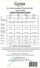 Gems Quilt Pattern from Quilting Renditions