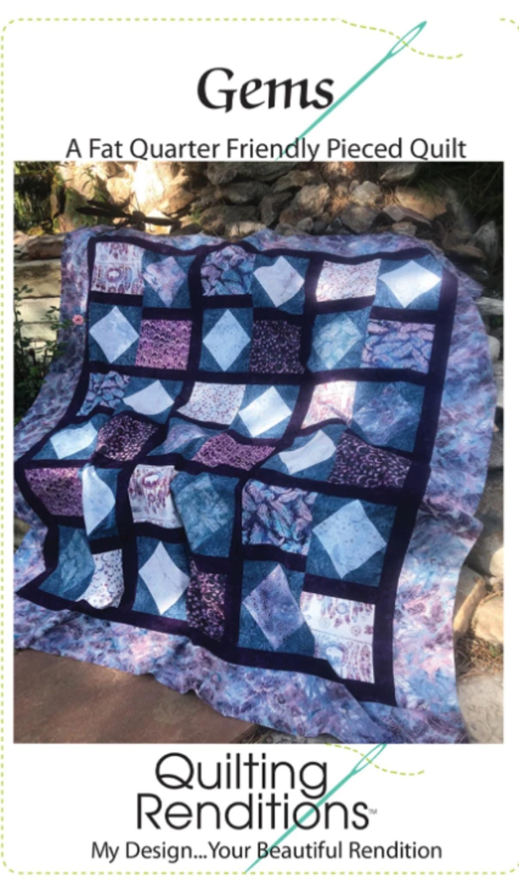 Gems Quilt Pattern from Quilting Renditions
