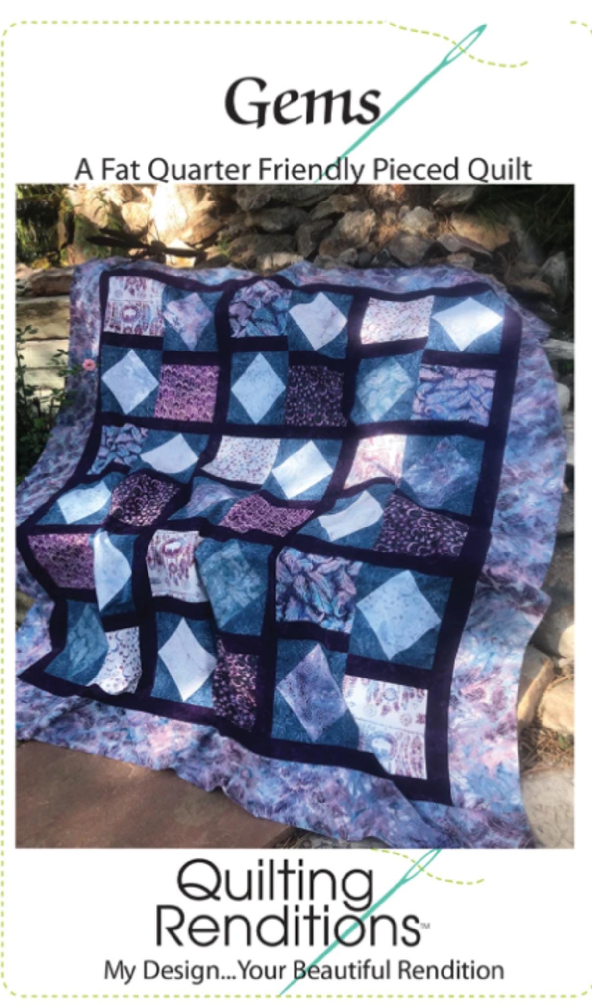 Gems Quilt Pattern from Quilting Renditions