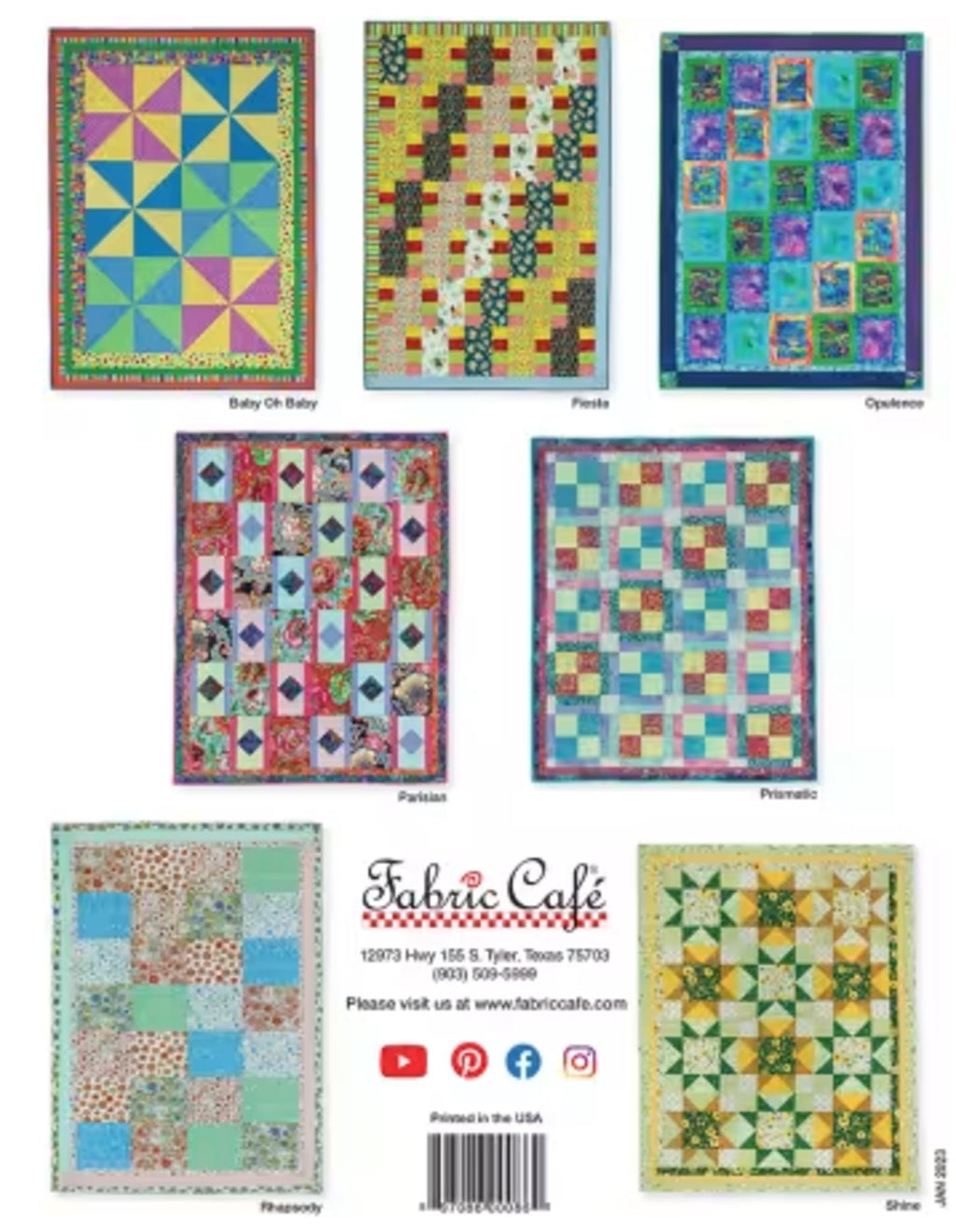 Fat Quarter Quilt Treats by Donna Robertson