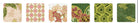 Robert Kaufman Imperial Collection - Graceful Cranes 10" squares 42 pieces