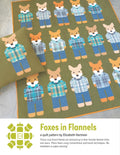 Foxes in Flannel Quilt Pattern by Elizabeth Hartman: Three sizes plus pillow