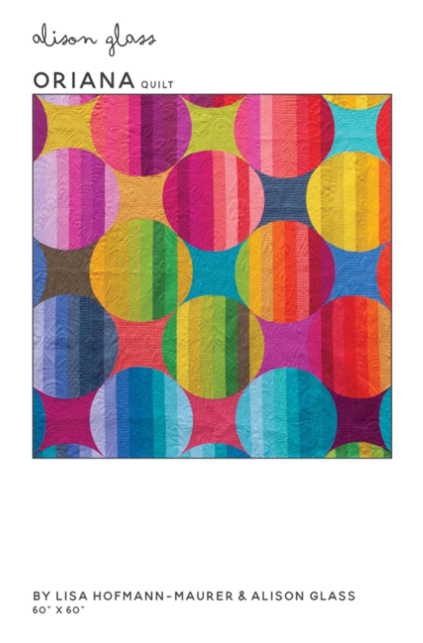 Oriana Quilt Pattern by Lisa Hofmann-Maurer and Alison Glass