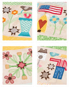 PRIM Quilt - Machine Embroidery Quilt USB from designer Lori Holt for Riley Blake