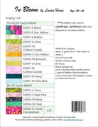 In Bloom Collage Pattern by Laura Heine (30" x 44") - QuiltingJoyPDX